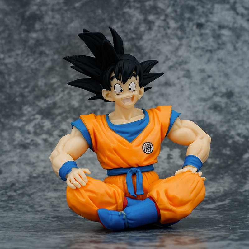 Mô Hình Dragon Ball, 7 Viên Ngọc Rồng, Goku Áo Cam Ngồi Cao 11cm, Mô Hình Decor Trang Trí, Bộ Sưu Tập Nhân Vật Yêu Thích