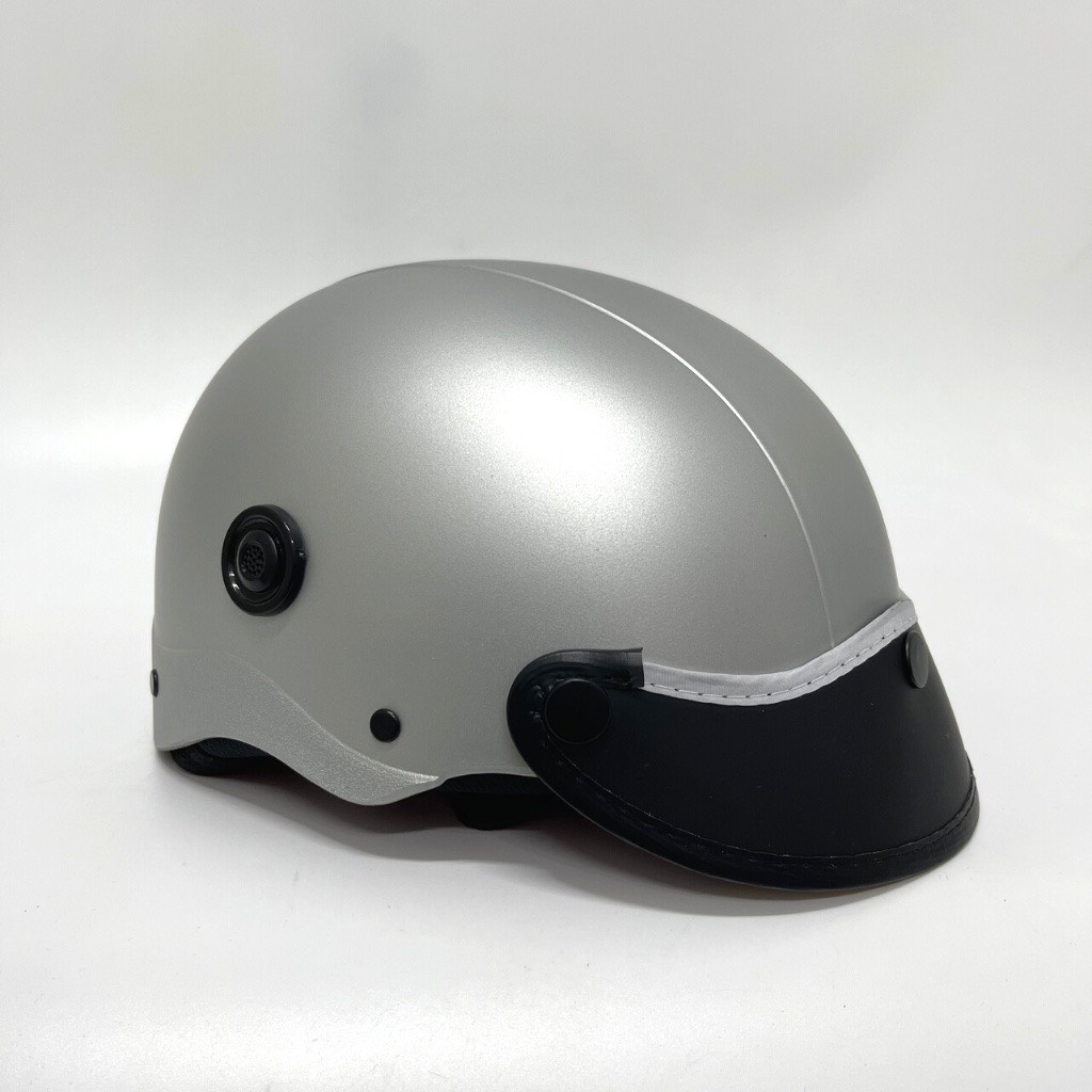 Mũ Bảo Hiểm Nửa Đầu 1/2 Trơn Nhiều Màu Hàng Loại 1