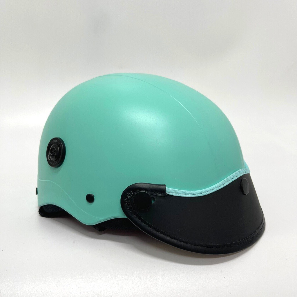 Mũ Bảo Hiểm Nửa Đầu 1/2 Trơn Nhiều Màu Hàng Loại 1