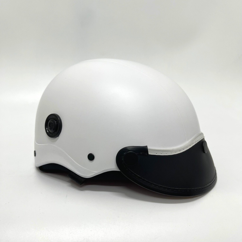 Mũ Bảo Hiểm Nửa Đầu 1/2 Trơn Nhiều Màu Hàng Loại 1