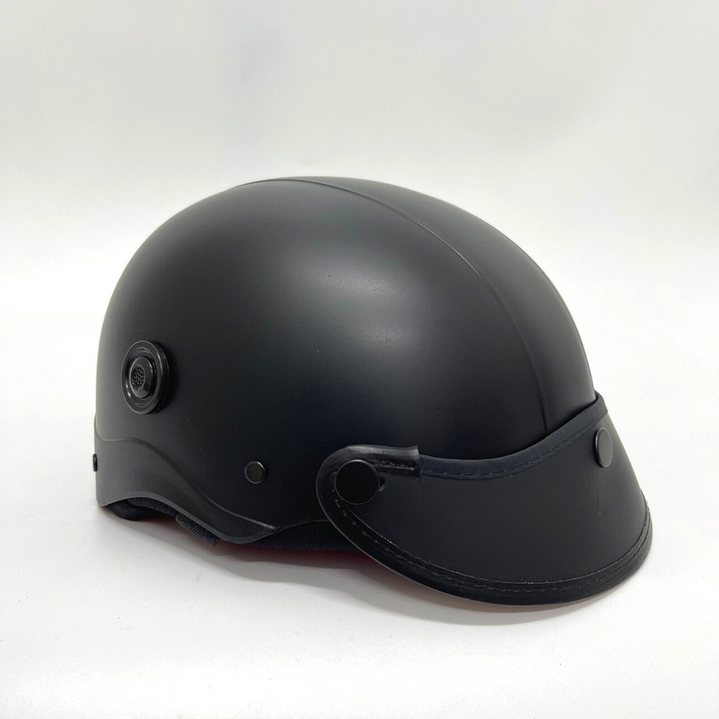 Mũ Bảo Hiểm Nửa Đầu 1/2 Trơn Nhiều Màu Hàng Loại 1