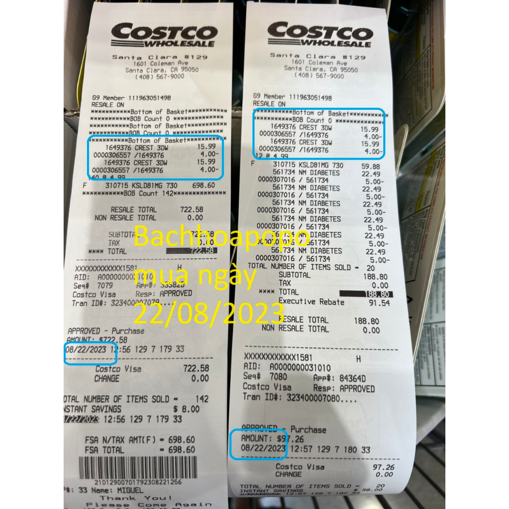 Tuýp Kem đánh răng Crest 3D 147g White Advanced Whitening tuýp 147g từ Mỹ