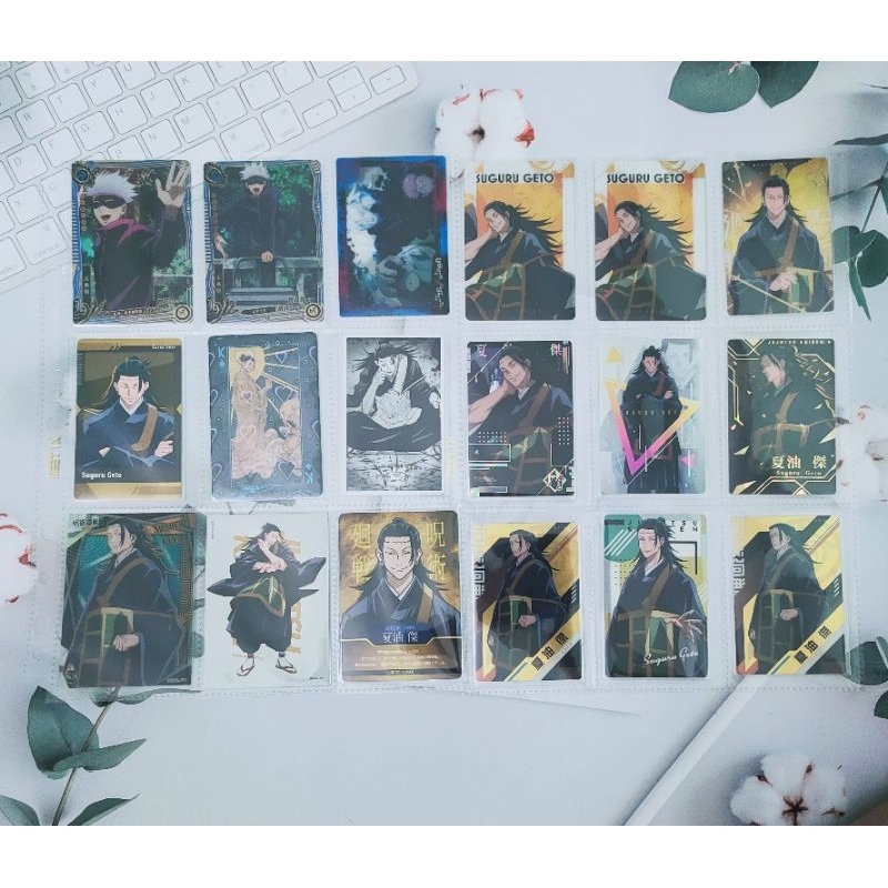 Thẻ bo góc card Jujutsu Kaisen - Chú Thuật Hồi Chiến chính hãng