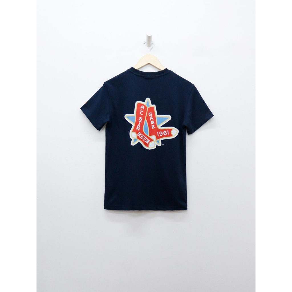C3146 - 	Áo thun in chữ sau thêu logo màu tay