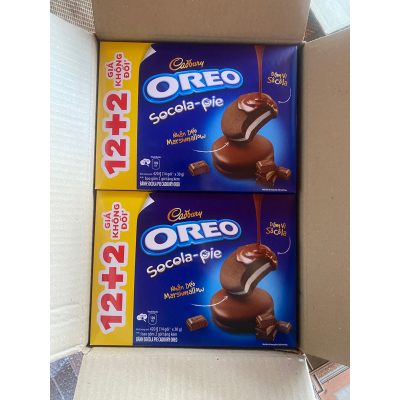 Bánh OREO Socola-Pie 360g ( 12 cái x 30g )
