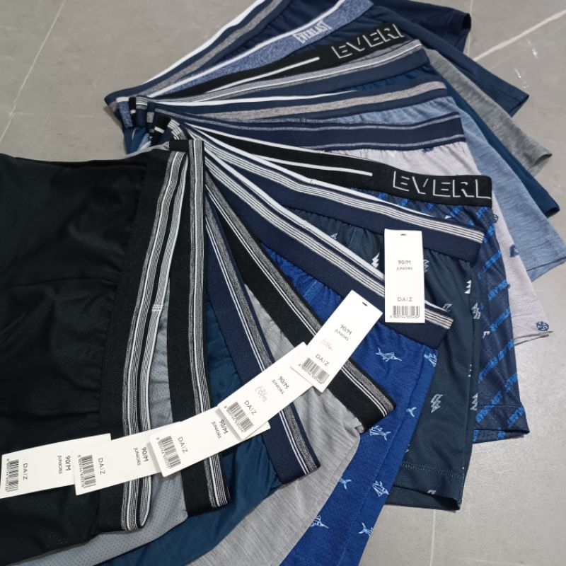 Quần lót đùi cho nam hàng nội địa Hàn chất thông hơi, mềm mát.