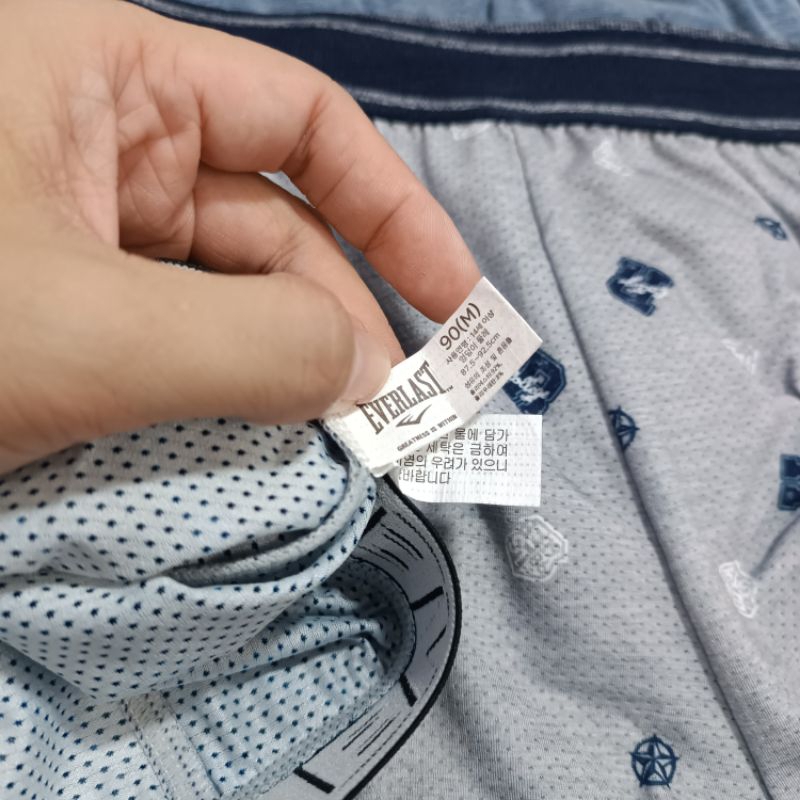 Quần lót đùi cho nam hàng nội địa Hàn chất thông hơi, mềm mát.