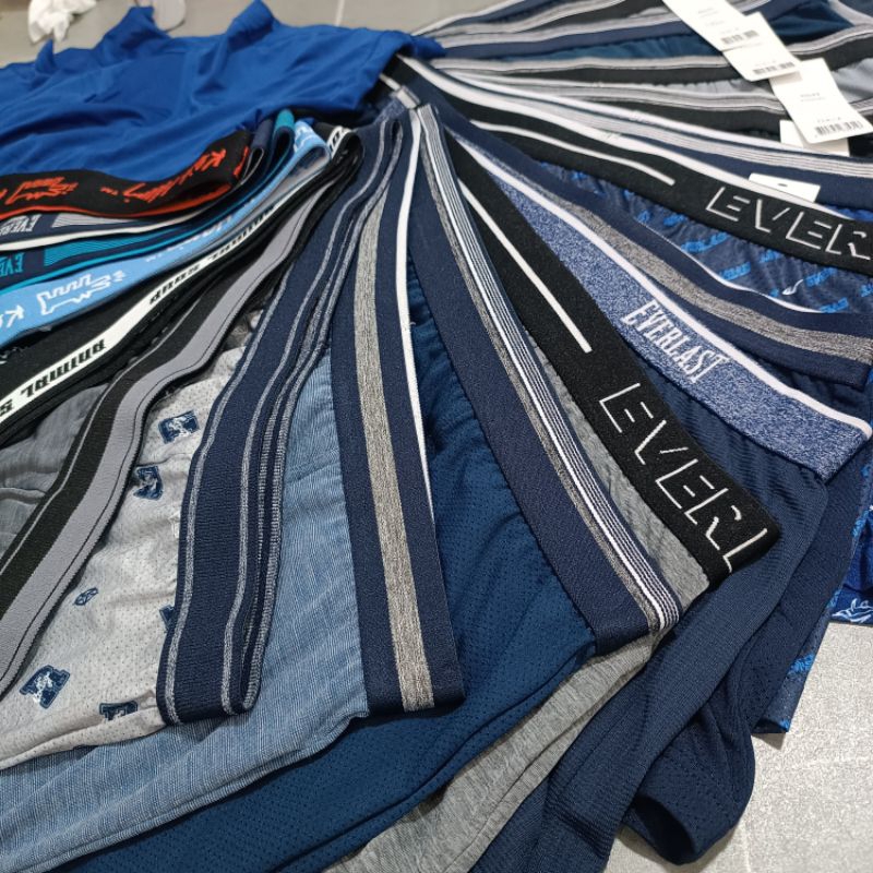 Quần lót đùi cho nam hàng nội địa Hàn chất thông hơi, mềm mát.