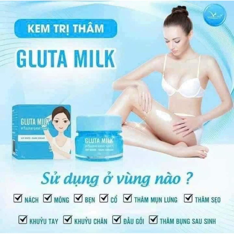 Kem Thâm Nách Gluta Milk Thái Lan  Kem khử thâm nách thâm mông