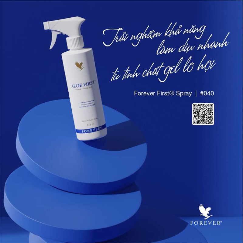 Xịt Khoáng Làm Dịu Da Aloe Firts | Xịt khoáng 040flp Lô Hội