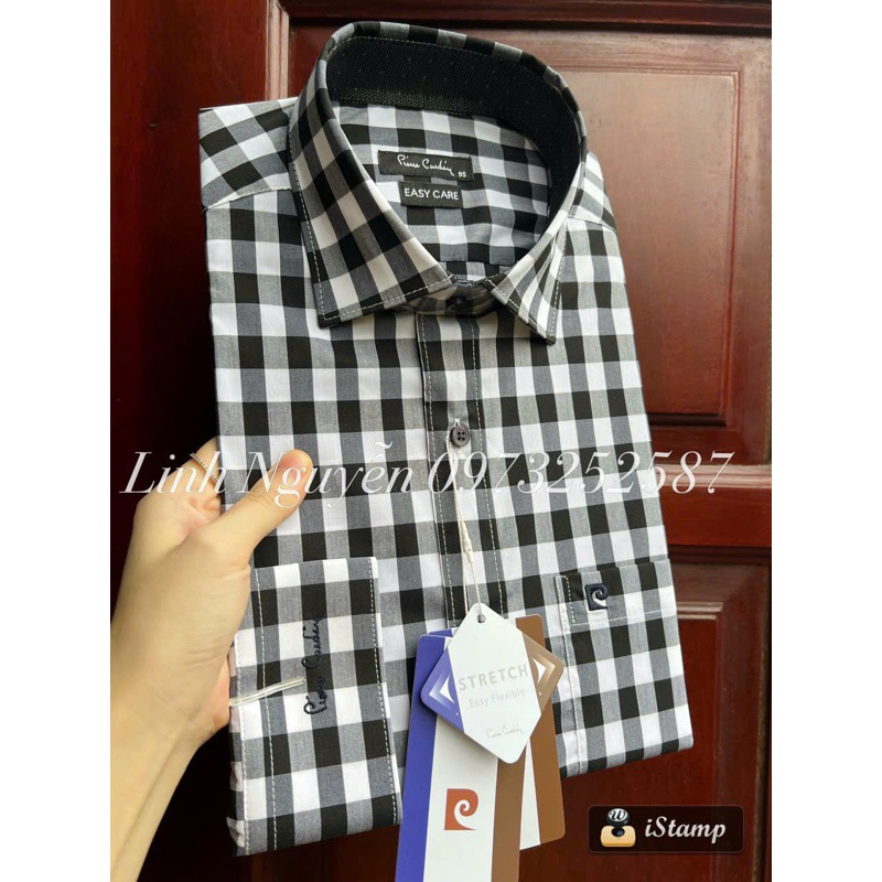 Sơ mi dài tay nam Pier.re Car.din 15 mầu dáng slimfit