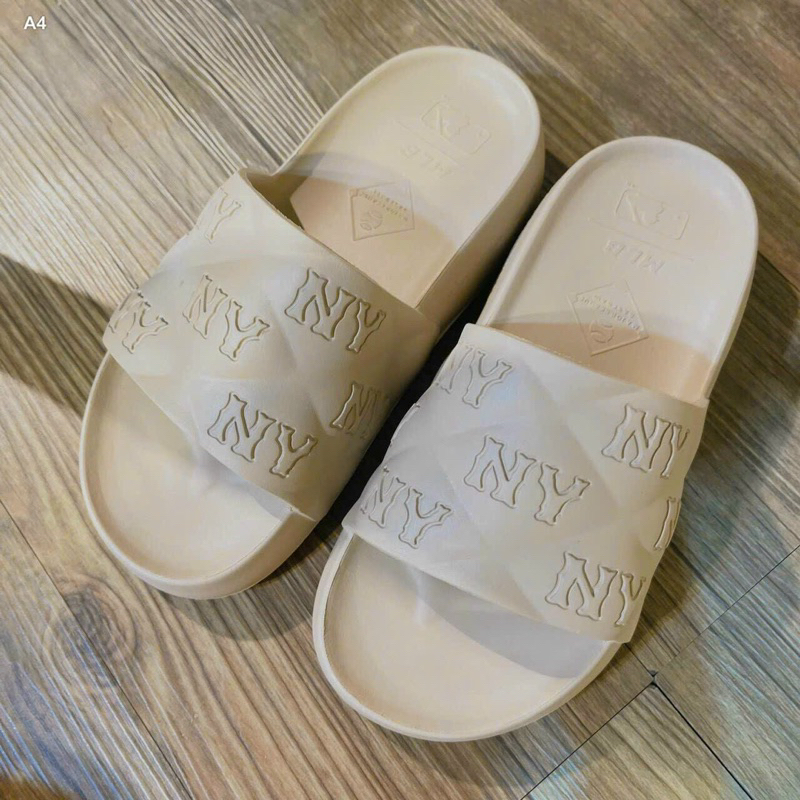 Dép MLB Quai Ngang Đúc Nguyên Khối Chống Nước Fullbox