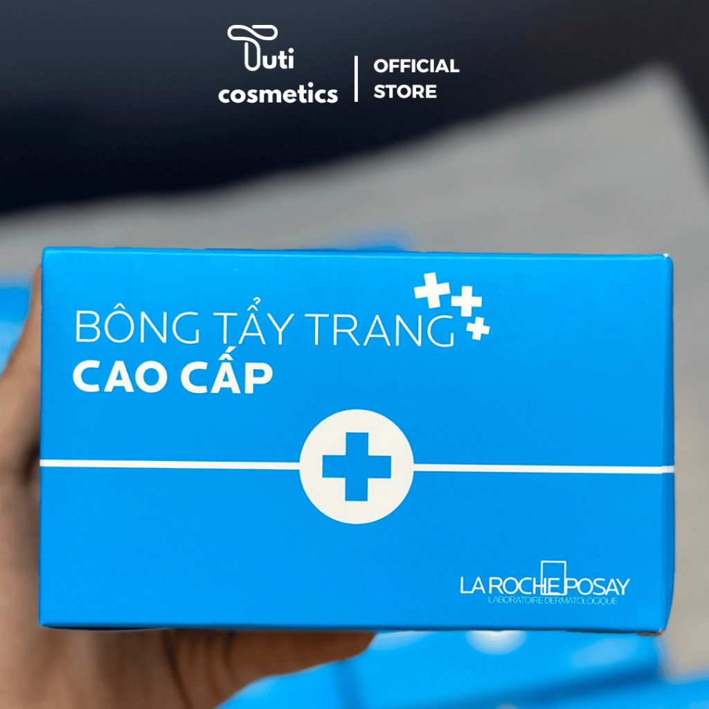 Bông Tẩy Trang Cao Cấp La Roche Posay hộp 80 miếng - TuTi Cosmetics