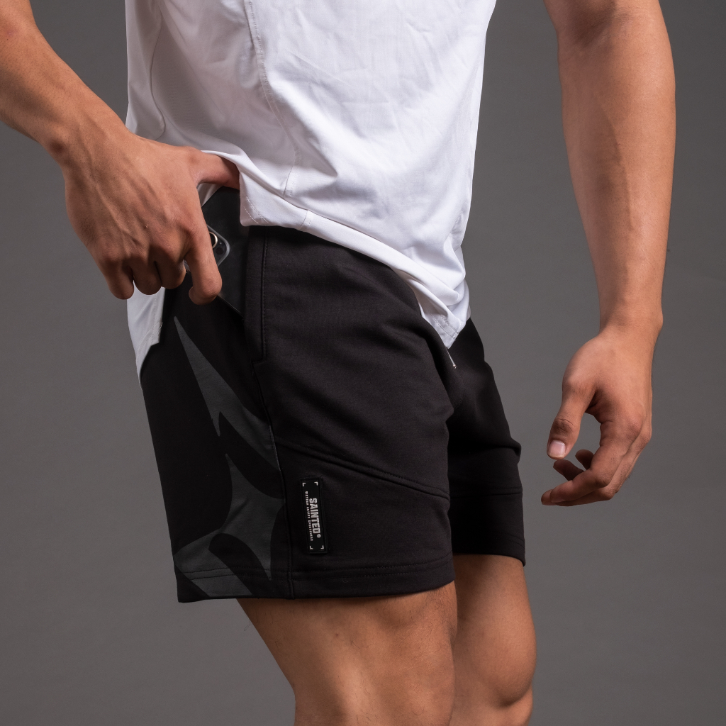 Quần đùi thể thao cotton ngắn trên gối Sainted Prime Short Shorts