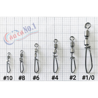 KHÓA CHỐNG XOẮN CÂU CÁ PROHUNTER SNAP ROLLING SWIVEL