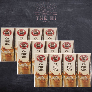 Combo 3 lốc cà phê sữa highlands coffee 180ml / hộp - lốc 4 hộp