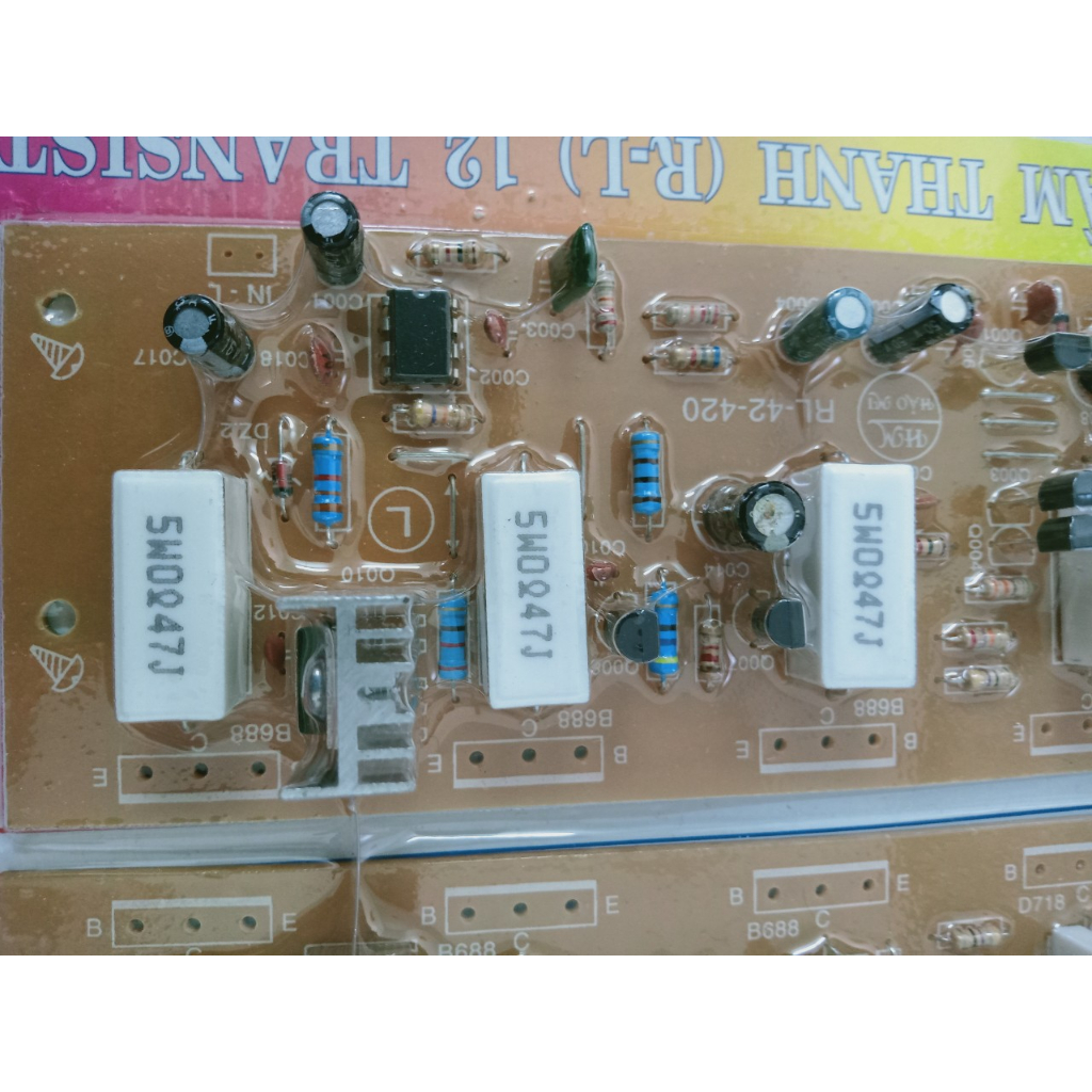 MẠCH KHUẾCH ĐẠI AMLY CÔNG SUẤT 12 SÒ 420W