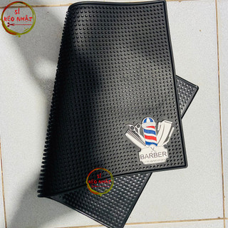 Thảm lót dụng cụ làm tóc, thảm đựng tông đơ cao su mềm êm