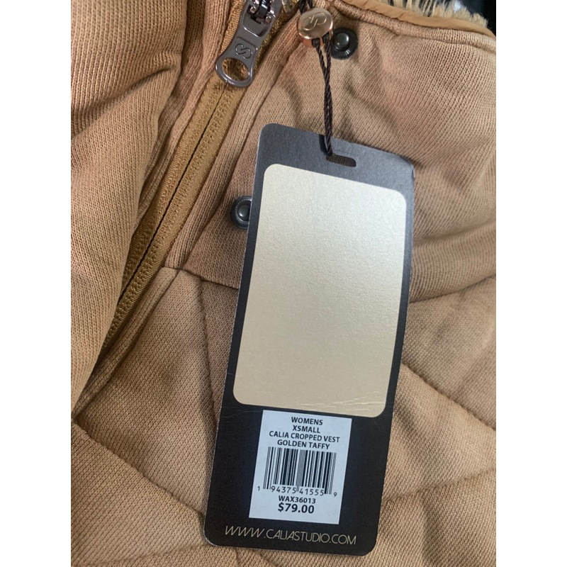 Áo ghile chần trám CALIA tag 79$ VNXK có BIGSIZE