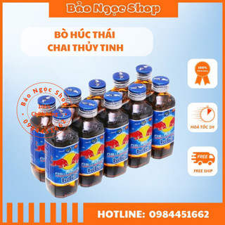 Nước tăng lực Redbull chai thủy tinh