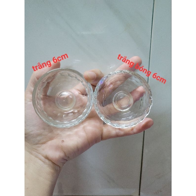 Miniature - Chén thủy tinh cho bếp nấu ăn mini nhiều size