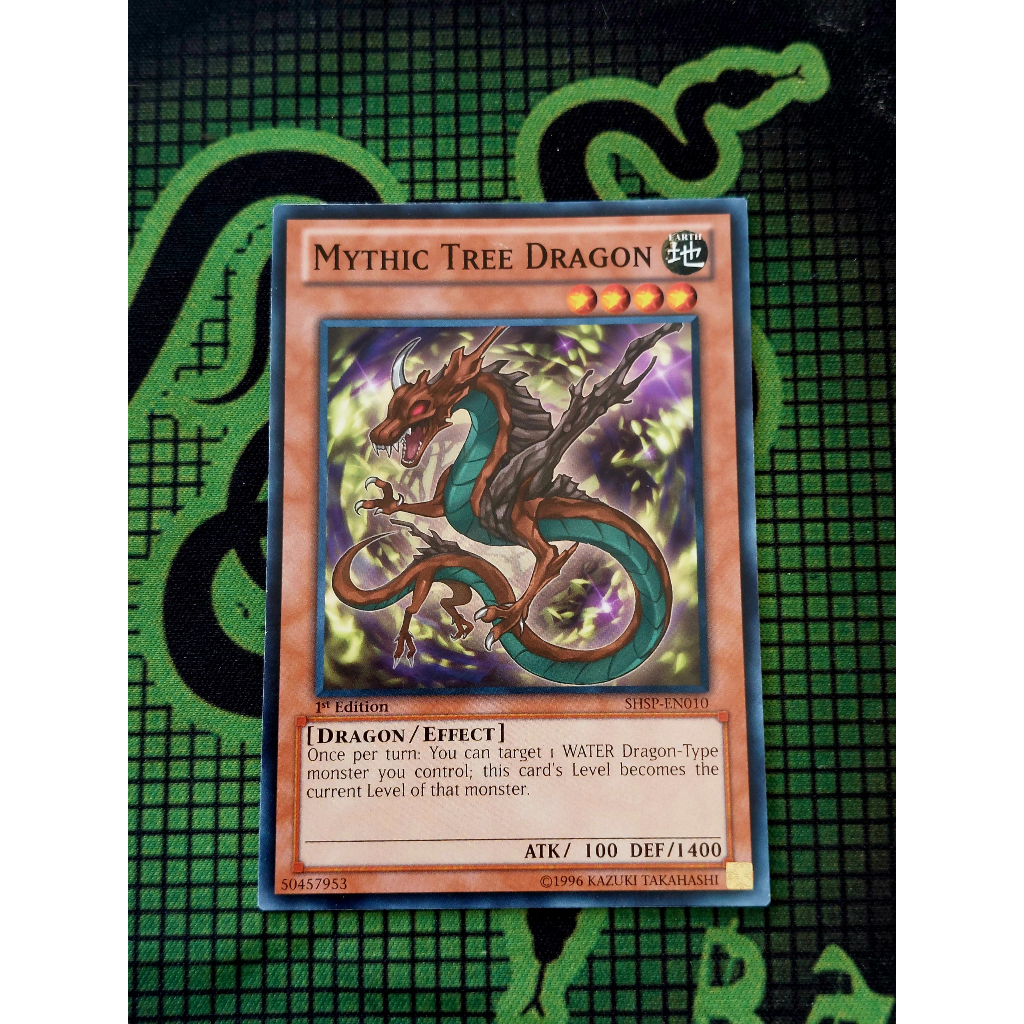 Thẻ Bài Mint90 Yugioh Monster Mythic Tree Dragon - SHSP-EN010 - Common