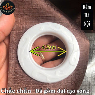 Khoen rèm Ore rèm cửa, khoen rèm, vòng khoen ore, móc nhựa rèm