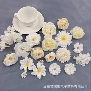 Đầu bông hoa lụa trang trí nhiều mẫu tuỳ chọn, hoa trang trí tết hoặc cắm bình cắm bó hoa, drecor chụp ảnh làm sét quà