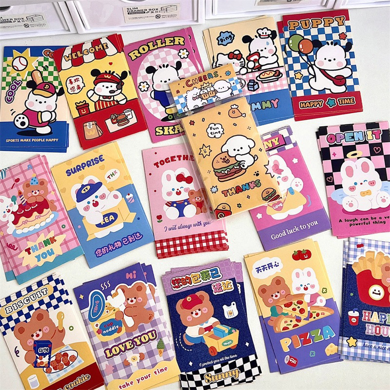 Set 20 sticker niêm phong gói hàng dễ thương