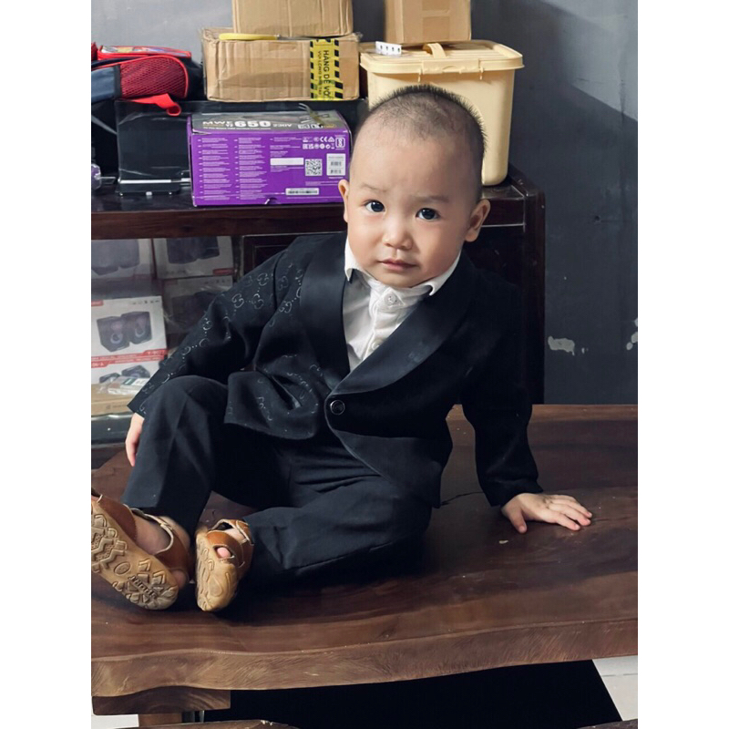 Áo vest bé trai in hình cực sang cho bé