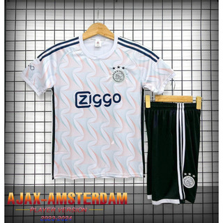 Bộ Đồ Đá Banh CLB Ajax màu Trắng