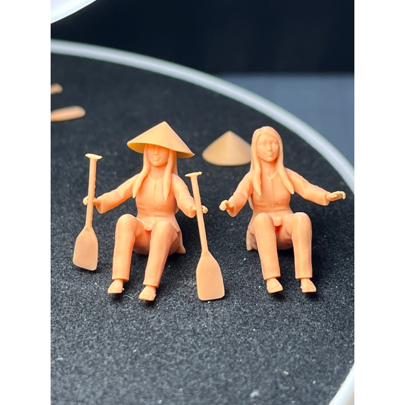 🔥Tượng cô gái Ngồi chèo thuyền🔥