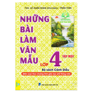 Sách - những bài làm văn mẫu lớp 4 - biên soạn theo chương trình gdpt mới - cánh diều
