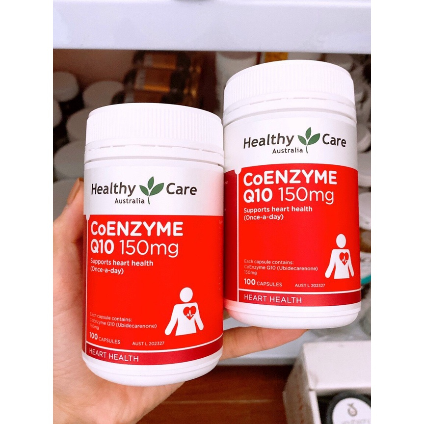 Viên uống bổ tim mạch Healthy Care Coenzyme Q10 100 viên