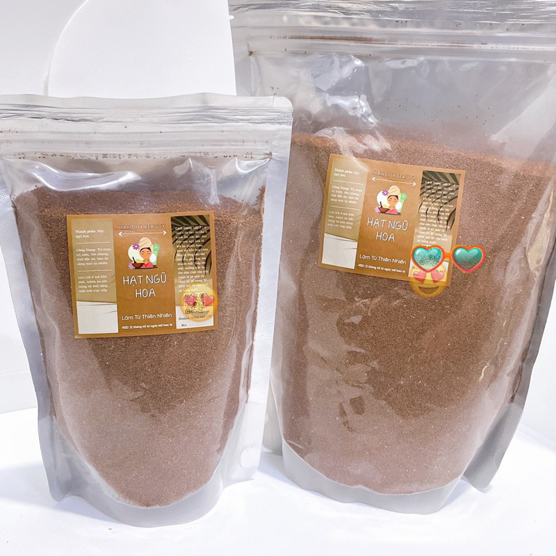 1kg ngũ hoa hạt nguyên chất handmade -Hạt ngũ hoa đình lịch đắp mặt nạ ngừa mụn sáng da 100% thiên nhiên handmade