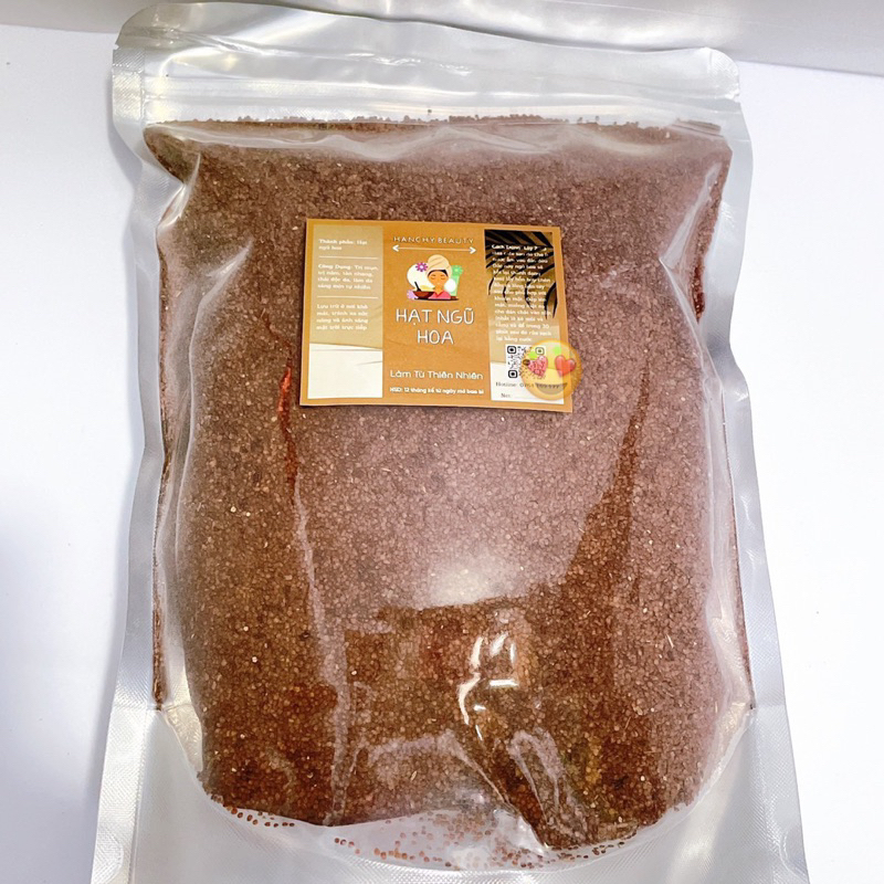 1kg ngũ hoa hạt nguyên chất handmade -Hạt ngũ hoa đình lịch đắp mặt nạ ngừa mụn sáng da 100% thiên nhiên handmade