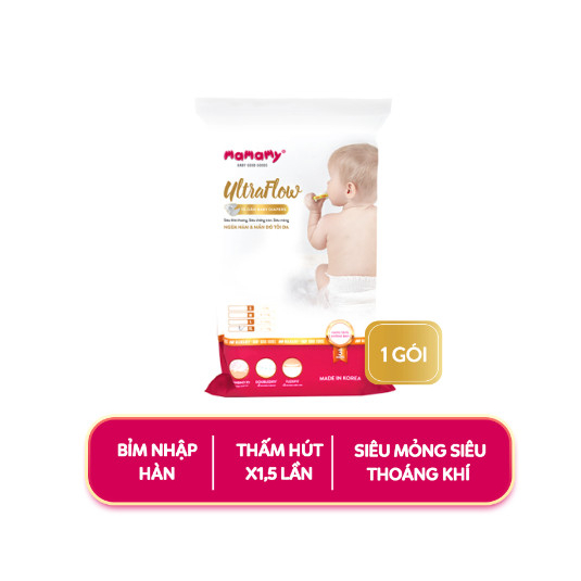 Túi 3 miếng tã quần Mamamy Ultraflow size 9 -13kg