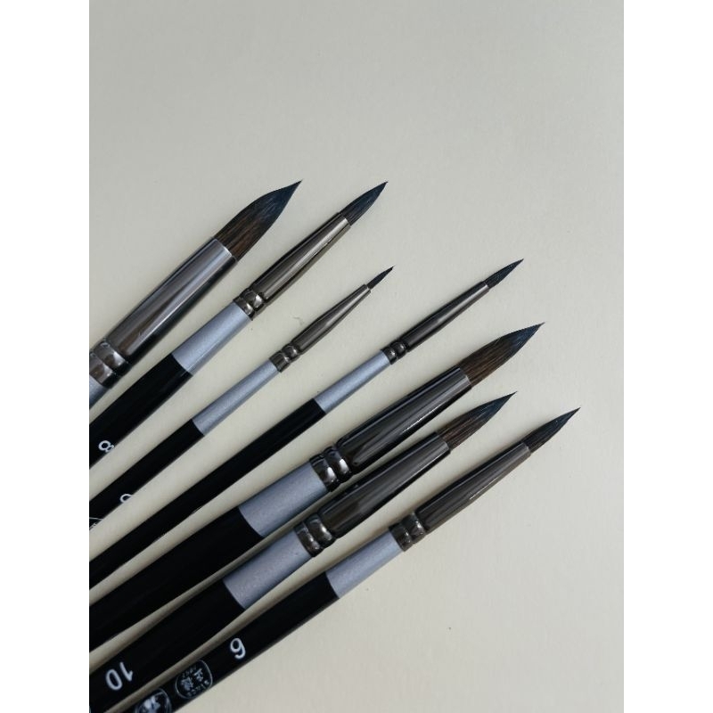 Cọ vẽ màu nước acrylic con mèo