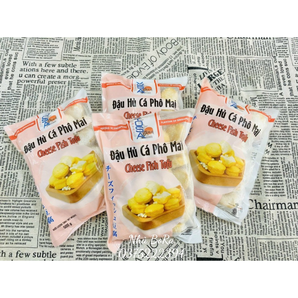 Há cảo, mandu thịt, đậu hũ cá phô mai YoSa, surimi mặt cười - 350g đến 1.505kg