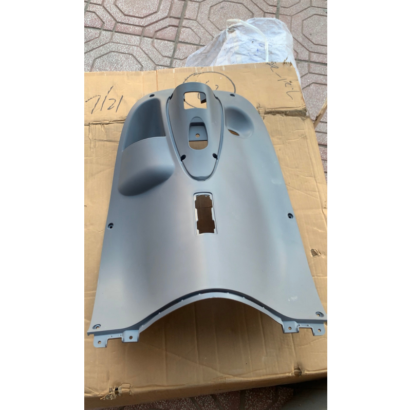 Hộp dụng cụ xe điện Gogo-Gáy nhựa xám xe điện Gogo