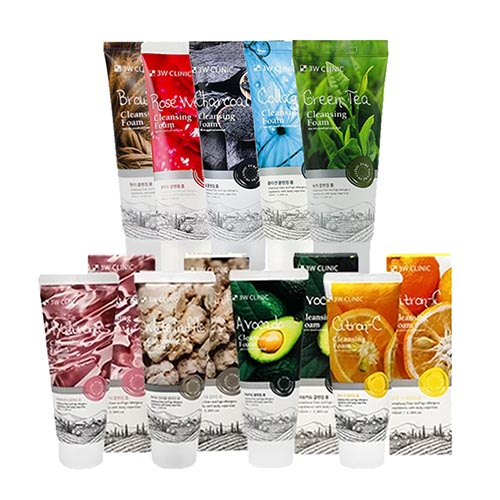 Sữa Rửa Mặt 3W Clinic Cleansing Foam 100ml Dưỡng Sáng Da Hàn Quốc shop Cosin Store