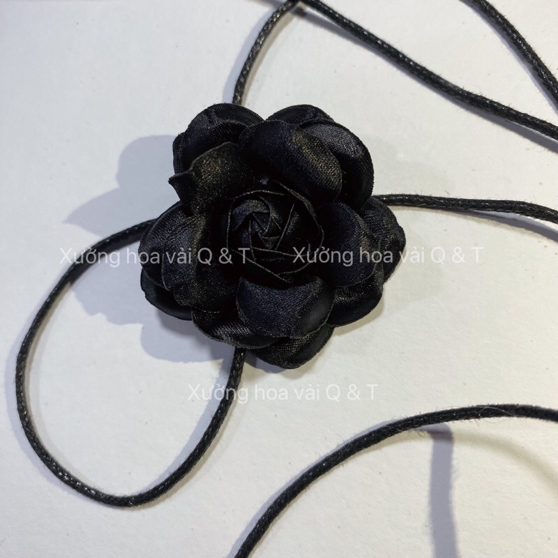 Choker Hoa Hồng Nhiều Màu Handmade