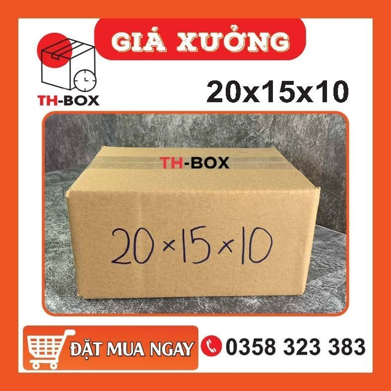 20x15x10 1 Hộp carton đóng hàng