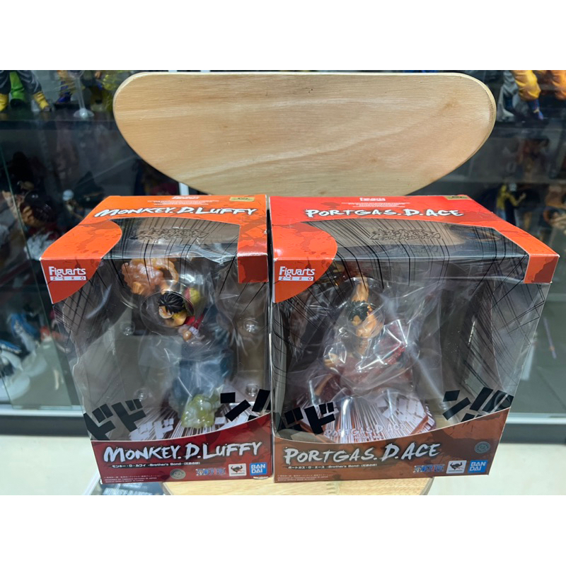 Mô hình one piece chính hãng bandai cao cấp - Luffy và ace figuarts zero cực đẹp