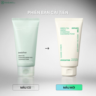 [Mẫu Mới 2022] Sữa Rửa Mặt Chiết Xuất Từ Trà Xanh Innisfree Green Tea Foam Cleanser 150ml