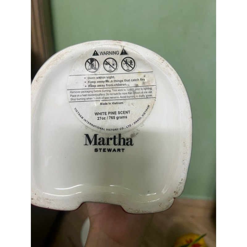 Nến thơm thần lùn xuất xịn hiệu martha