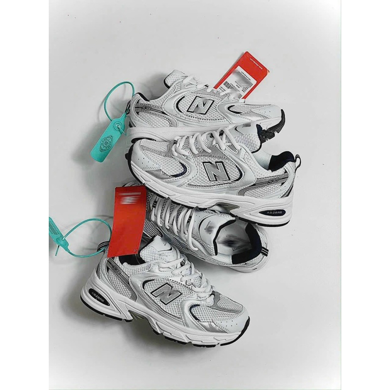 Giày thể thao Nbalence_530 bạc cao cấp có sẵn fullbox