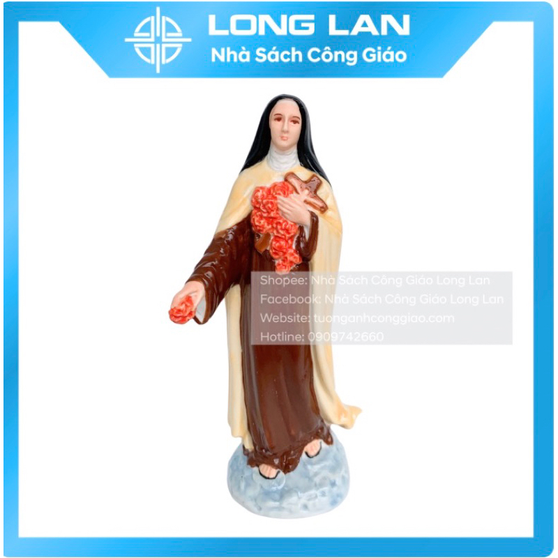 TƯỢNG TERESA-TÊ RÊ SA GIEO HOA HỒNG XỨ-QUÀ TẶNG CÔNG GIÁO