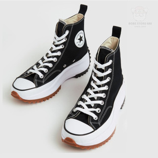Giày sneaker converse run star hike black, giày thể thao nam nữ basic, full bill box