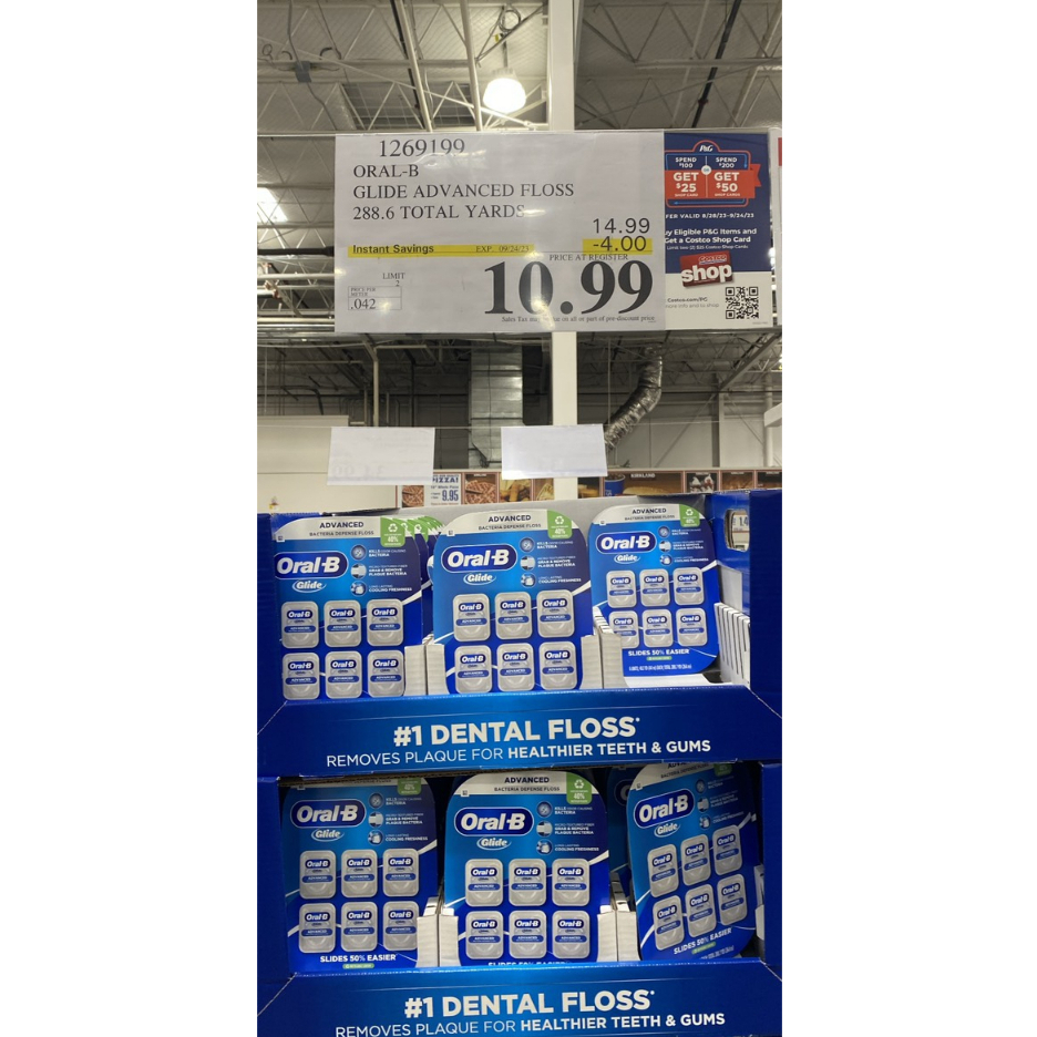 Tách lẻ chỉ Nha Khoa Oral B Glide vệ sinh răng miệng Oral-B Glide